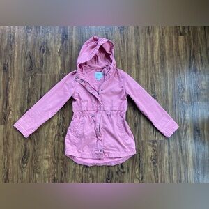 Old Navy Girls Size 14 Rose Hooded Jacket